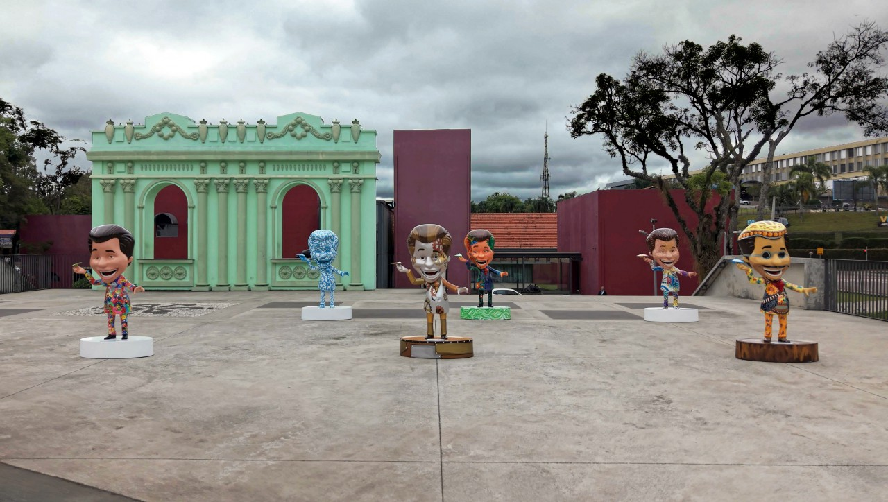 Caravana do Silvinho no Memorial Paranista. Foto: Cido Marques